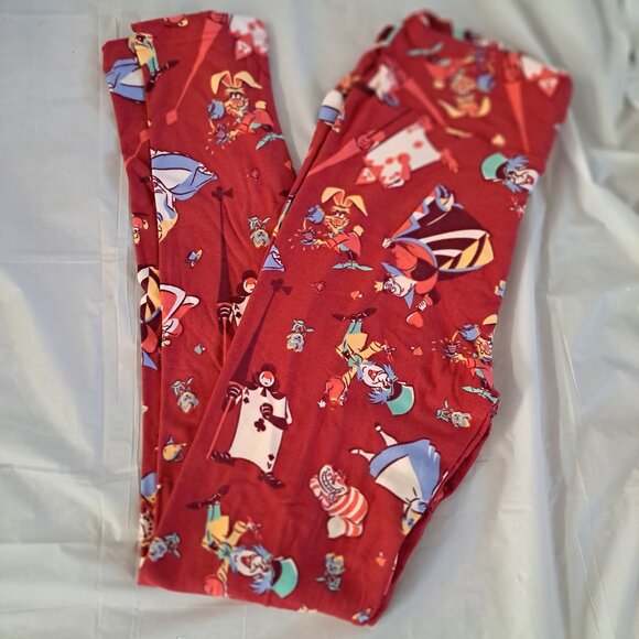 DISNEY Alice in Wonderland LuLaRoe Leggings (OS) NWOT - Picture 1 of 7